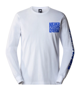 Longsleeve The North Face Men Mountain Play L/S Tee TNF White