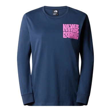 Longsleeve The North Face Women Mountain Play L/S Tee Summit Navy