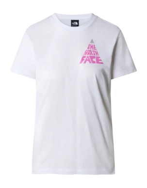 T-Shirt The North Face Femme Mountain Play S/S Tee TNF White