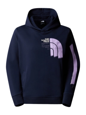 Trui The North Face Women Graphic Hoodie 3 Summit Navy