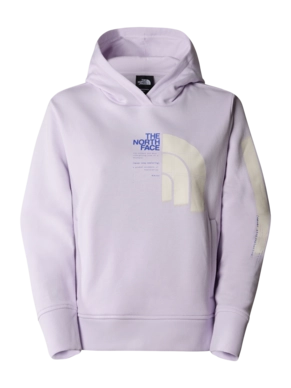 Trui The North Face Women Graphic Hoodie 3 Icy Lilac