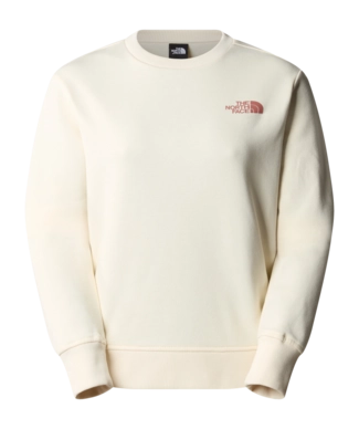 Trui The North Face Women Graphic Crew 3 White Dune