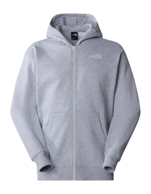 Sweatjacke The North Face Essential Full Zip Hoodie Herren TNF Light Grey Heather