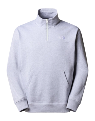 Trui The North Face Men Essential Quarter Zip Crew TNF Light Grey Heather