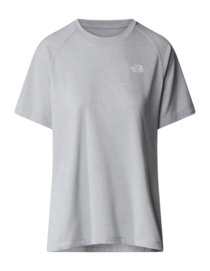 T-Shirt The North Face Foundation S/S Tee Damen High Rise Grey Light Heather