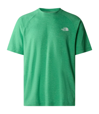 T-Shirt The North Face Men Foundation S/S Tee Optic Emerald Light Heather
