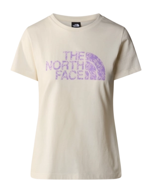 T-Shirt The North Face Women S/S Easy Tee White Dune Icy Lilac Ga