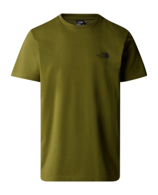 T-Shirt The North Face S/S Simple Dome Tee Herren Forest Olive