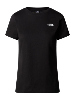 T-Shirt The North Face S/S Simple Dome Tee Damen TNF Black 2024