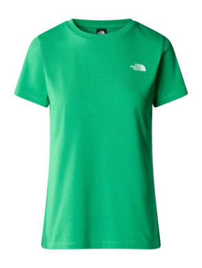 T-Shirt The North Face Women S/S Simple Dome Tee Optic Emerald
