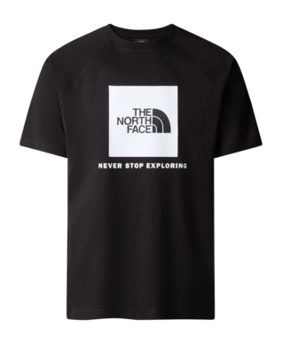 T-Shirt The North Face Men S/S Raglan Redbox Tee TNF Black '25