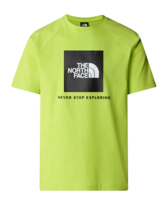 T-Shirt The North Face Men S/S Raglan Redbox Tee Fizz Lime