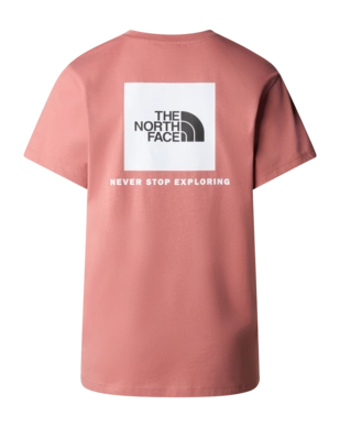 T-Shirt The North Face Women S/S Relaxed Redbox Tee Light Mahogany