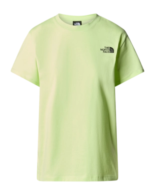 T-Shirt The North Face Femme S/S Relaxed Redbox Tee Astro Lime