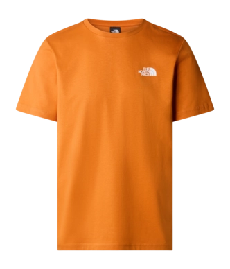 T-Shirt The North Face Homme S/S Redbox Tee Desert Rust