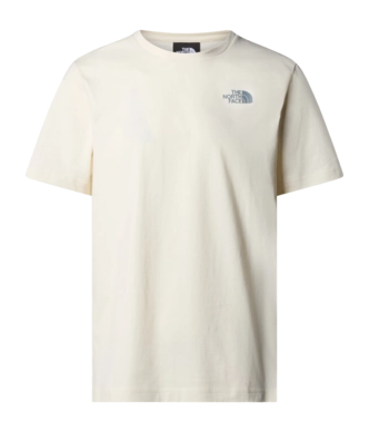 T-Shirt The North Face Men S/S Redbox Tee White Dune Blue Dusk