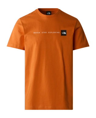 T-Shirt The North Face Men's S/S Never Stop Exploring Tee in Desert Rust