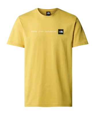 T-Shirt The North Face Men S/S Never Stop Exploring Tee Yellow Silt