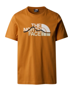 T-Shirt The North Face Men S/S Mountain Line Tee Desert Rust