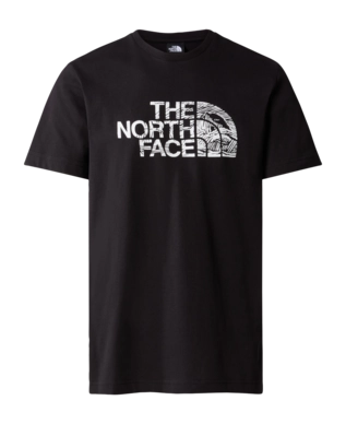 T-Shirt The North Face Homme S/S Woodcut Dome Tee TNF Black