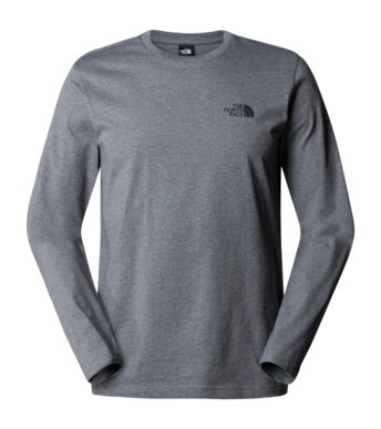 Longsleeve The North Face Men L/S Simple Dome Tee TNF Medium Grey Heather