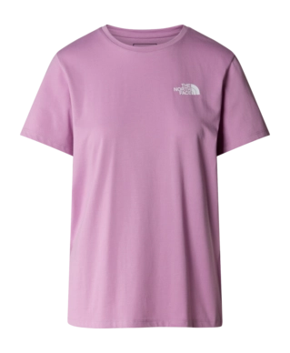 T-Shirt The North Face Women Foundation Mountain Graphic Tee Mineral Purple