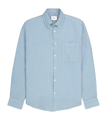 Hemd NN07 Arne BD 5706 Herren Ashley Blue