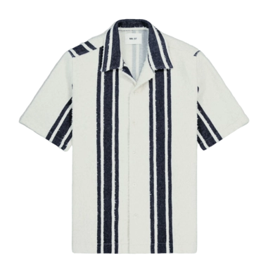 Hemd NN07 Julio 5163 Herren Navy Stripe