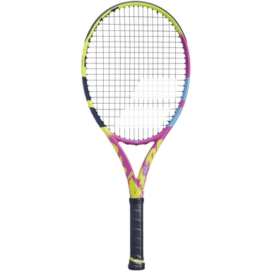 Tennisschläger Babolat Pure Aero Rafa 2024 Junior 26 Yellow Pink Blue (Besaitet)
