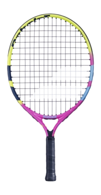 Tennisschläger Babolat Junior Nadal 19 Yellow Orange Violet 2024 (Besaitet)