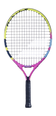 Tennisschläger Babolat Junior Nadal 21 Yellow Orange Violet 2024 (Besaitet)