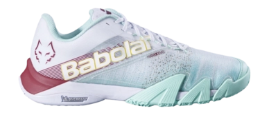 Padelschuhe Babolat Jet Premura 2 Lebron Herren White Red Dahlia