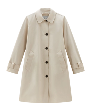 Mantel Woolrich Havice Damen Light Oak