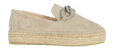 Espadrilles Fred de la Bretoniere Women June Li Suede Taupe