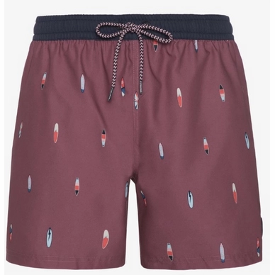Beachshort Protest Men Firdows Roan Rougebordeaux