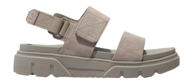 Timberland Women's Grayfield Sandal 2 Strap Light Taupe Suede 24