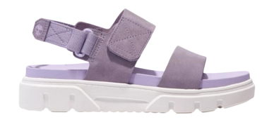 Timberland Women's Grayfield Sandal 2 Strap Medium Purple Suede 24