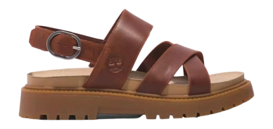 Sandales Timberland Women Clairemont Way Dark Red Full Grain