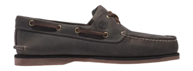 Timberland Men's Classic Boat Shoe Medium Grey Full Grain 24