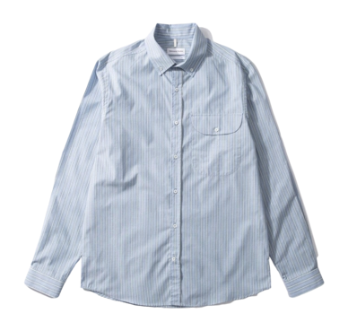 Shirt Edmmond Studios Men Pocket Plain Light Blue