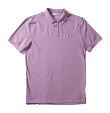 Poloshirt Edmmond Studios Wilson Herren Plain Plum