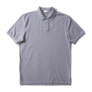 Poloshirt Edmmond Studios Wilson Herren Plain Grey Melange