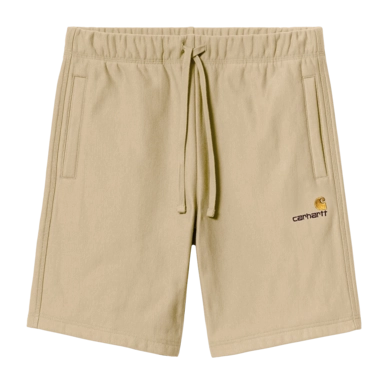 Short Carhartt WIP Unisexe American Script Rattan