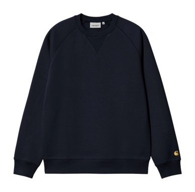 Pullover Carhartt WIP Chase Sweat Unisex Dark Navy / Gold