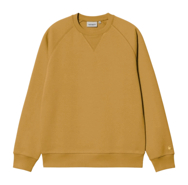 Pull Carhartt WIP Unisexe Chase Sweat Sunray / Gold
