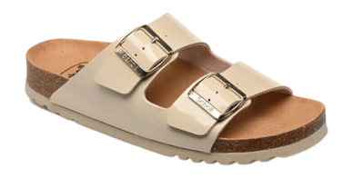 Tongs Scholl Femme Josephine Patent Synthetic Beige 2024