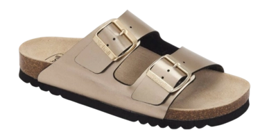 Tongs Scholl Women Josephine Laminated Taupe