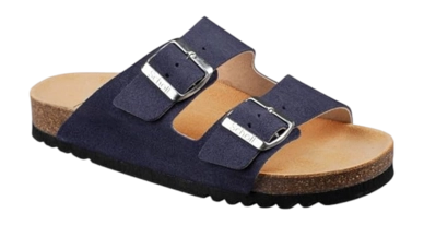 Tongs Scholl Femme Josephine Suede Blue 2024