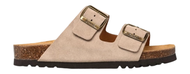 Tongs Scholl Women Josephine Suede Dark Beige 2024
