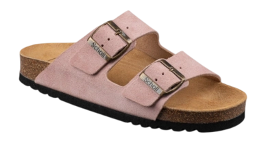 Tongs Scholl Women Josephine Suede Dusty Pink 2024
